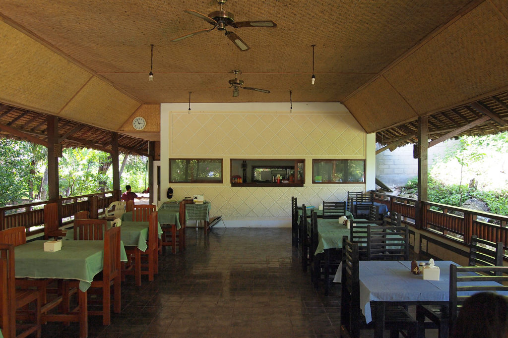 Restaurant on Gili Nanggu, Lombok