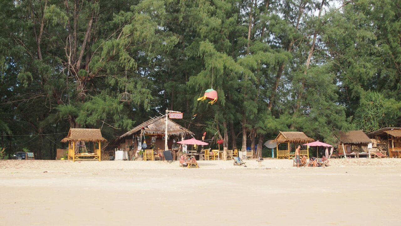 Beach bar at the Long Beach on Koh Lanta