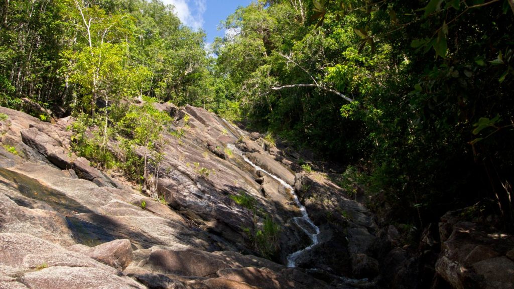 The Phaeng Waterfall in the heart of Koh Phangan