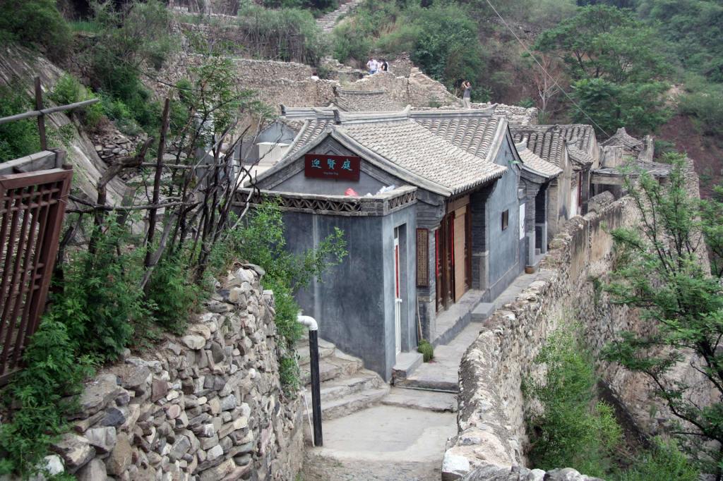 Das Dorf Cuandixia in der Nähe von Peking, China