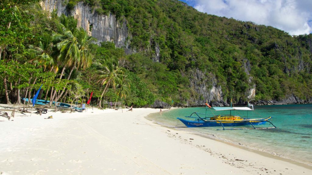 Papaya Beach auf Cadlao Island, Palawan