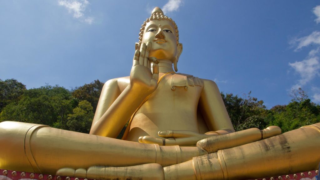 Der Big Buddha in Wat Khao Rang