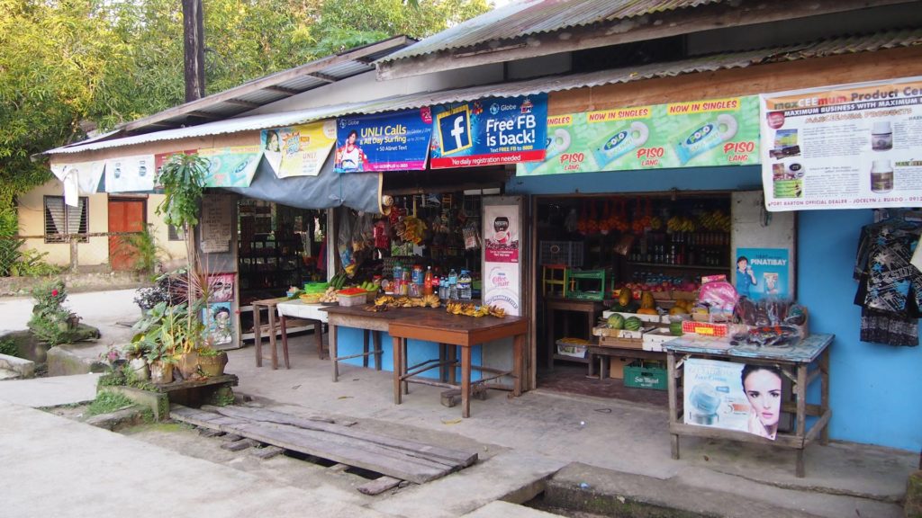 Small shop in Port Barton on Palawan