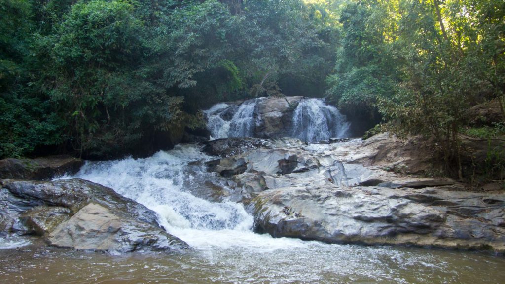 Mae Sa waterfall in the vicinity of Chiang Mai