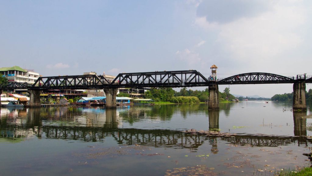 Brücke über dem River Kwai, Kanchanaburi