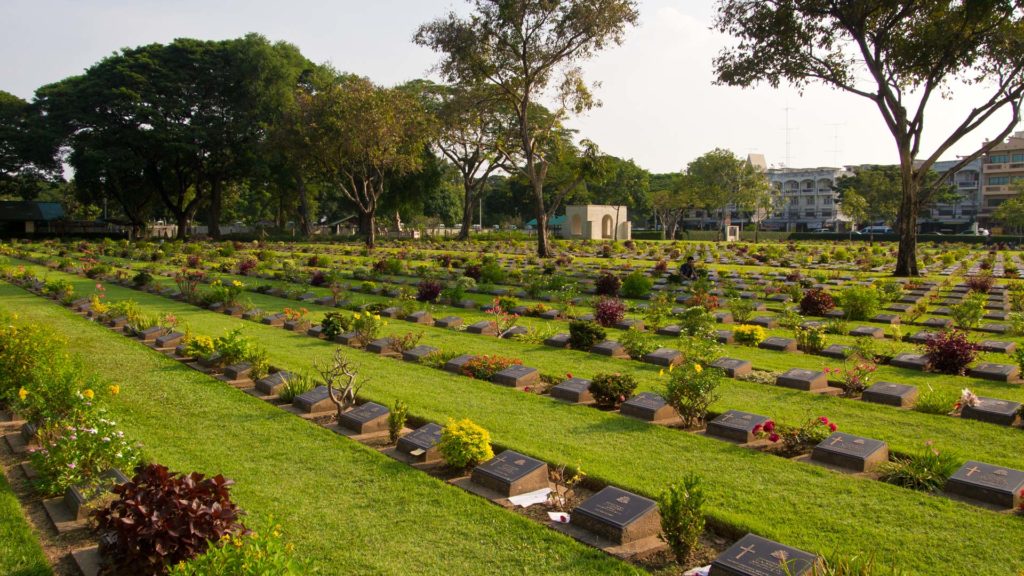 Friedhof für die Gefallenen aus dem zweiten Weltkrieg, Kanchanaburi