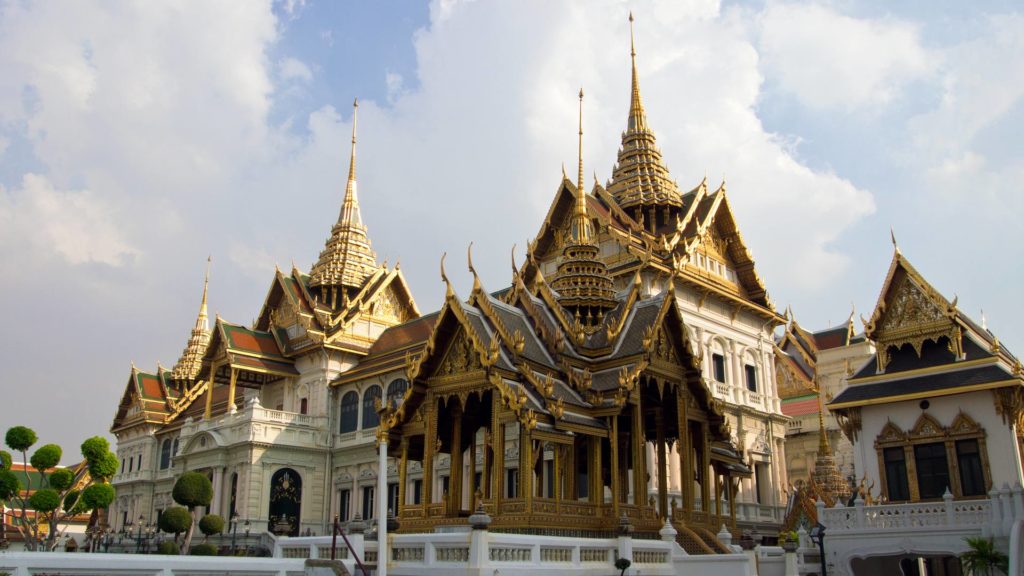 Chakri Maha Prasat in the Grand Palace of Bangkok