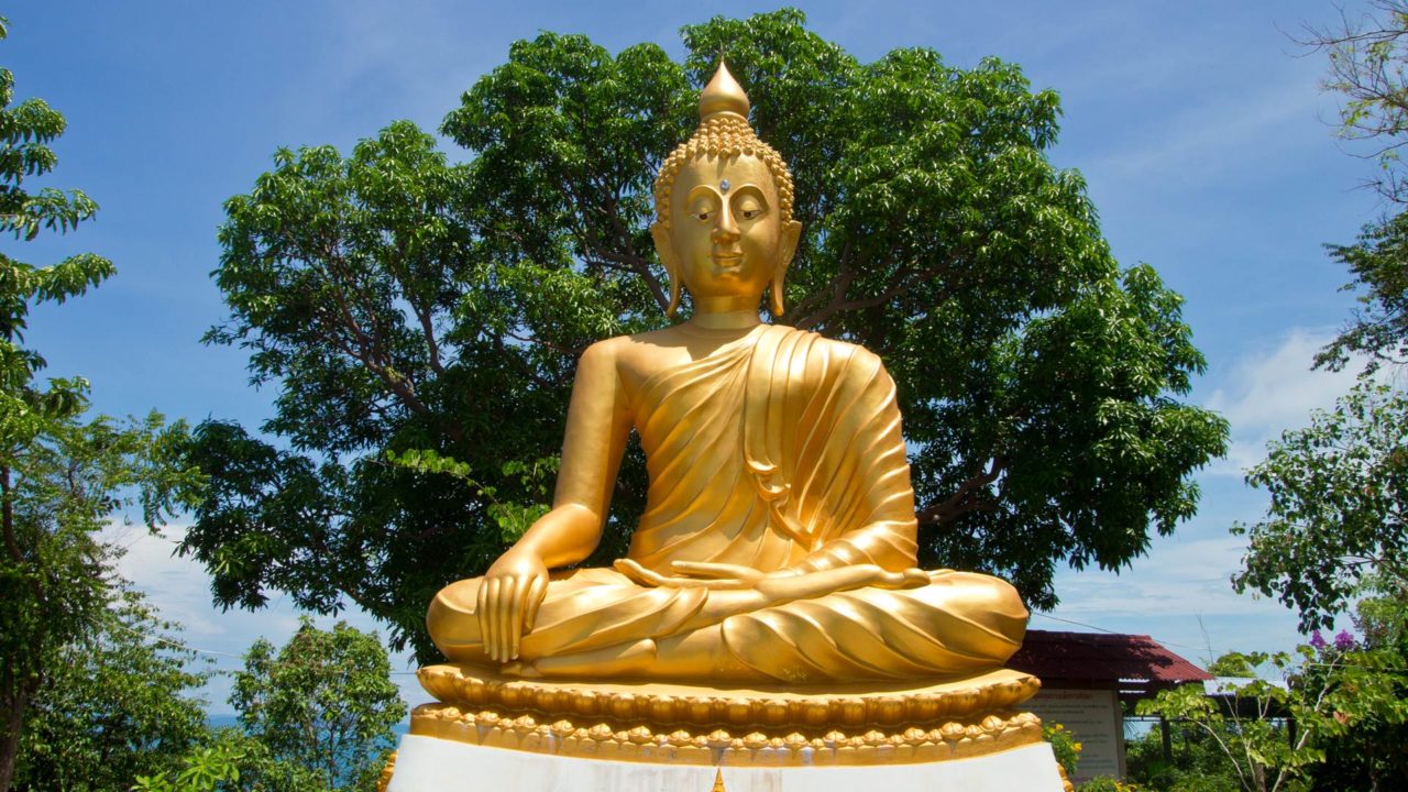 The Big Buddha at the Wat Rattanakosin, Koh Samui