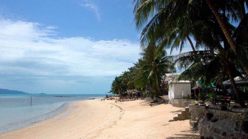 Der einsame Bang Bor Beach im Norden von Koh Samui