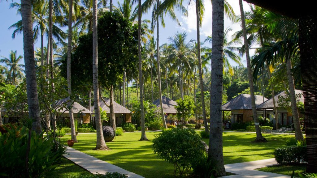 Villen mit Strandblick in einen Boutique-Resort auf Lombok
