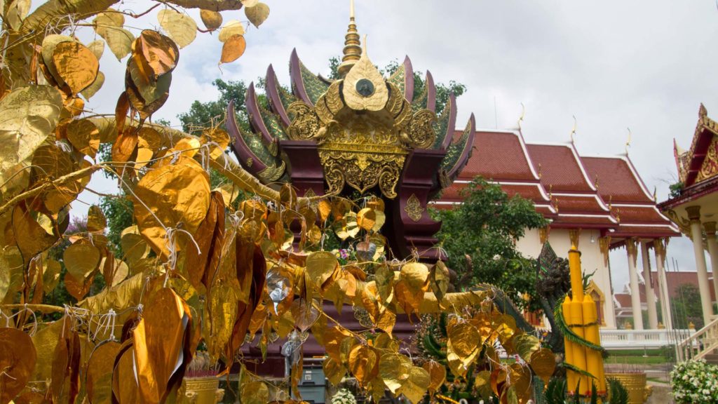 Der Wat Phothisomphon in Udon Thani