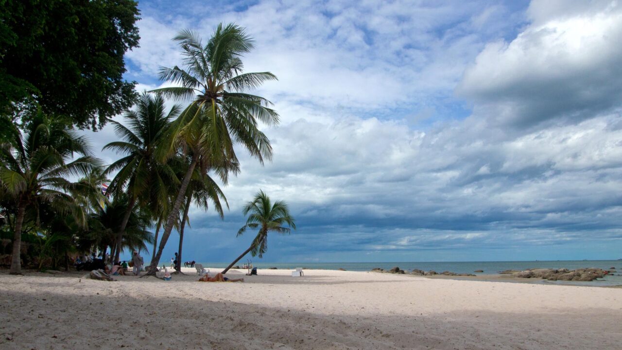 Hua Hin Beach, der Stadtstrand von Hua Hin