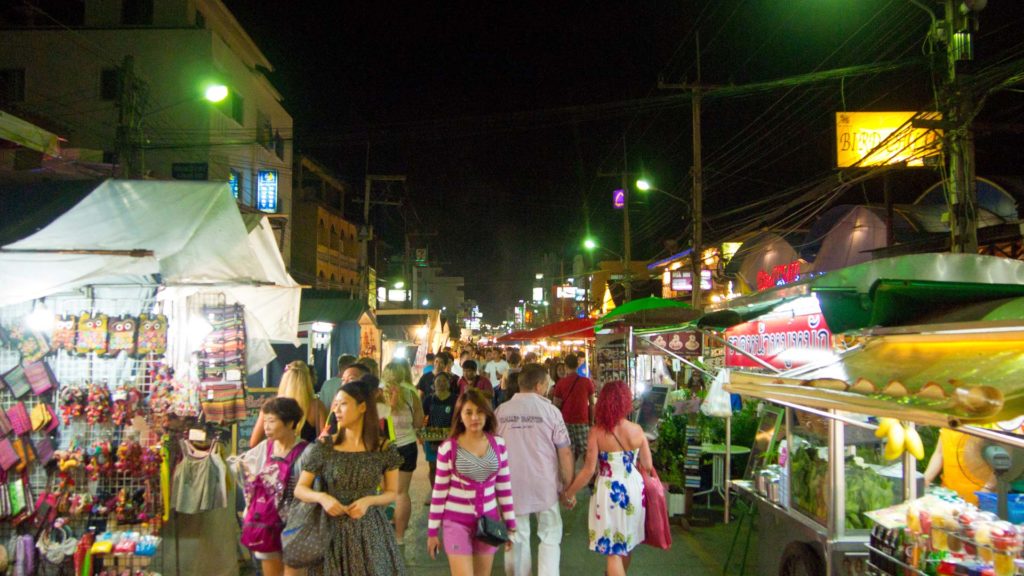 Der tägliche Hua Hin Nachtmarkt