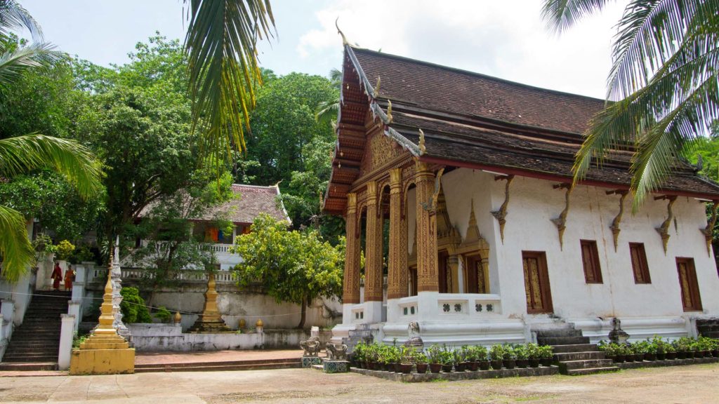 One of the many temples in Luang Prabang's old town, Laos