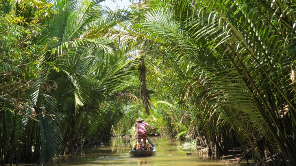 Fahrt durch das Mekong Delta, Vietnam