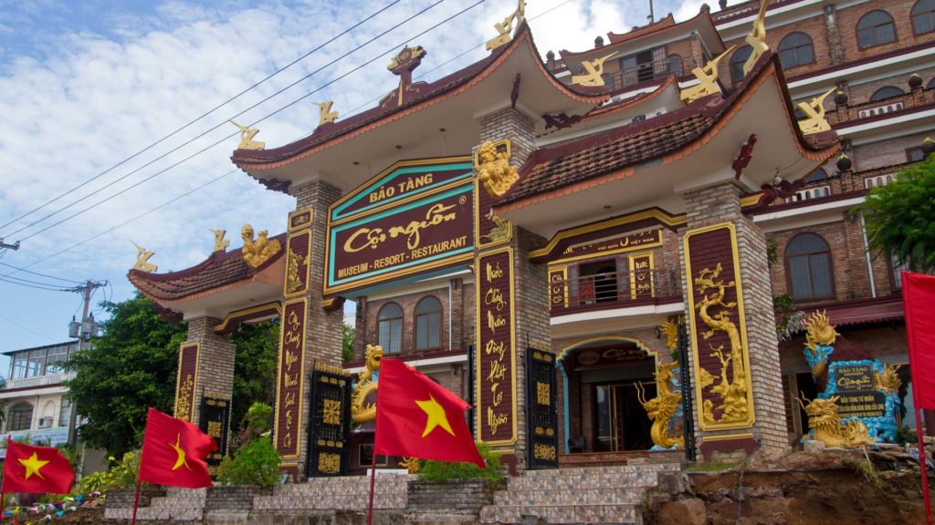 The Coi Nguon Museum at the Long Beach of Phu Quoc, Vietnam