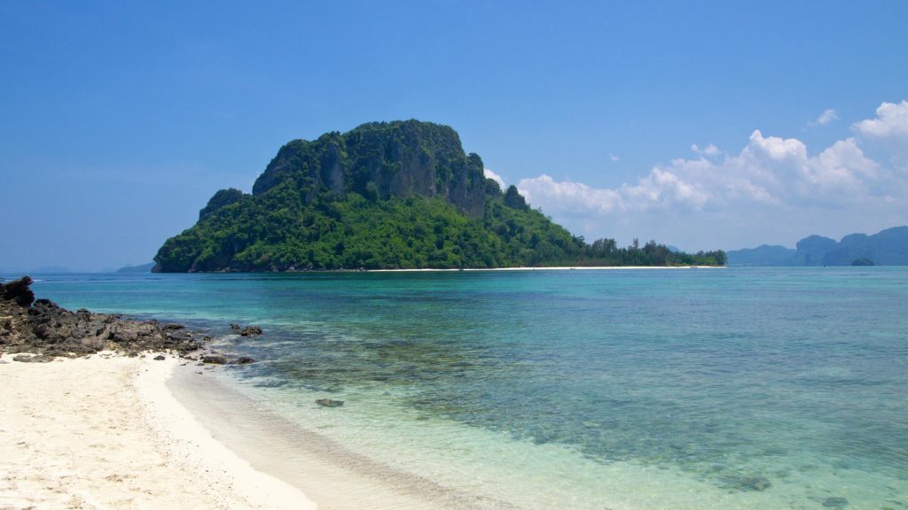 The view from Tub Island at Koh Poda