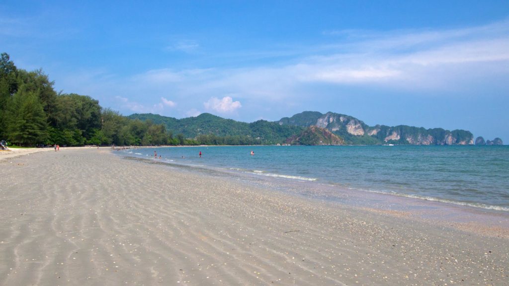 The Nopparat Thara Beach in Ao Nang