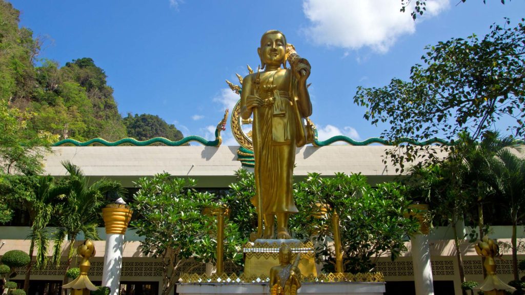 Buddhastatuen im Tiger Cave Tempel, Wat Tham Suea