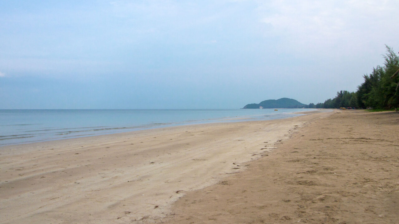 The Haad Chao Lao Beach in Chantaburi