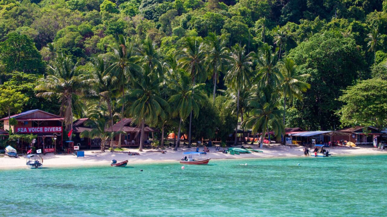 Coral Bay (Senja Bay) on Perhentian Kecil