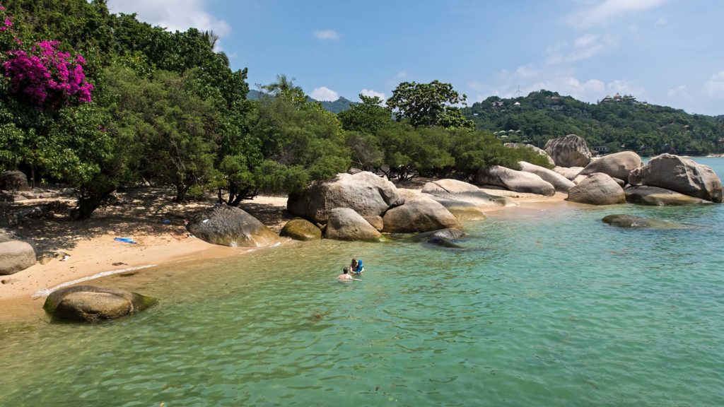 Saan Jao Beach on Koh Tao