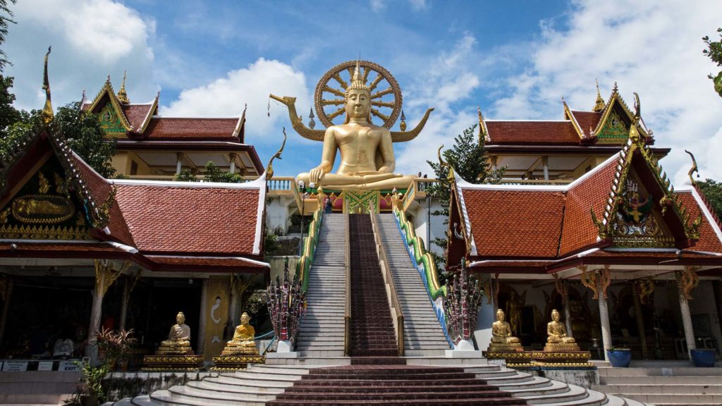 The most famous landmark of Koh Samui, the Big Buddha