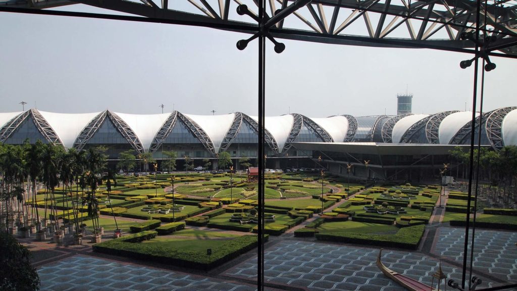 Suvarnabhumi Airport in Bangkok