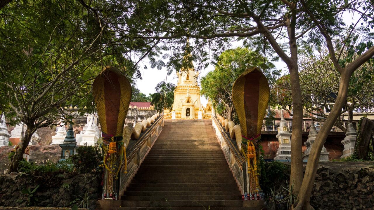 Der Wat Sila Ngu Tempel auf Koh Samui