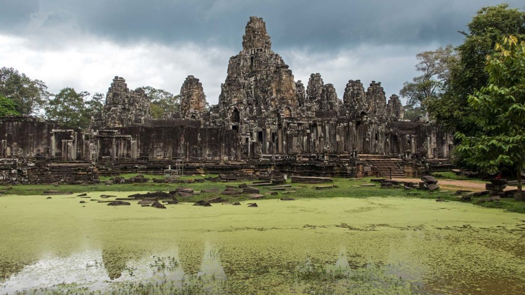 Ausblick auf Bayon im Angkor Thom