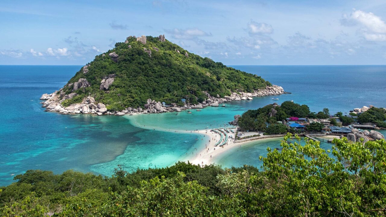 Aussicht vom Koh Nang Yuan Viewpoint