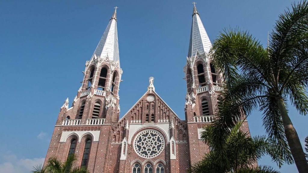 Die St. Mary's Cathedral in Yangon
