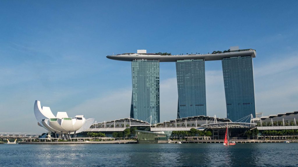 Marina Bay Sands, casino and hotel in Singapore