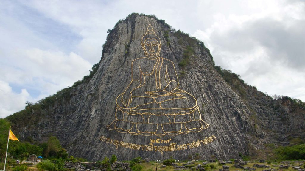 Der Buddha Mountain von Pattaya in Thailand