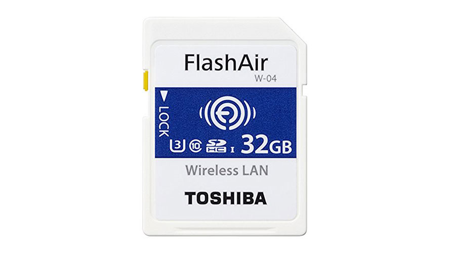 SD card with a Wi-Fi connection