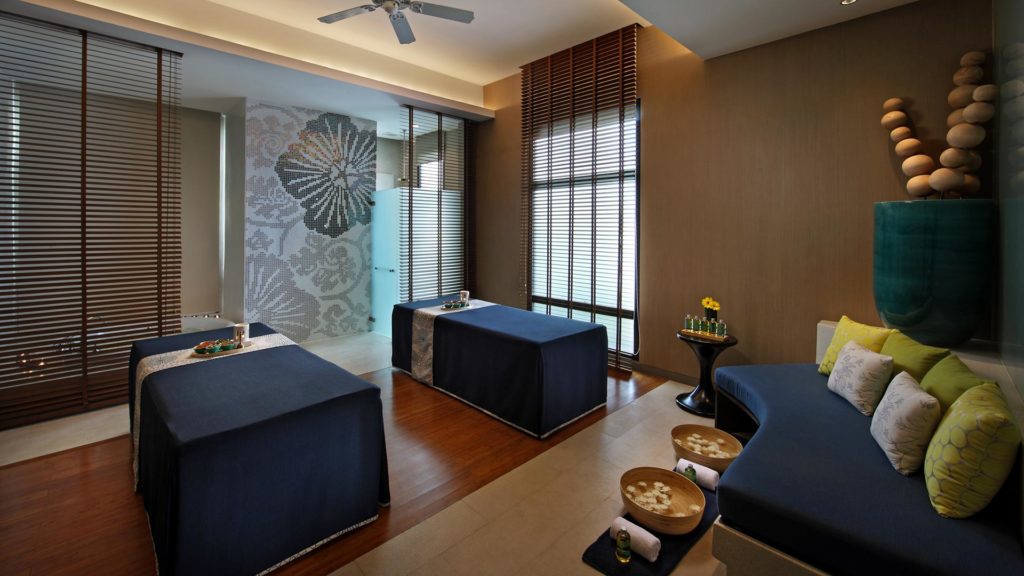 Room inside the Breeze Spa of the Amari Watergate