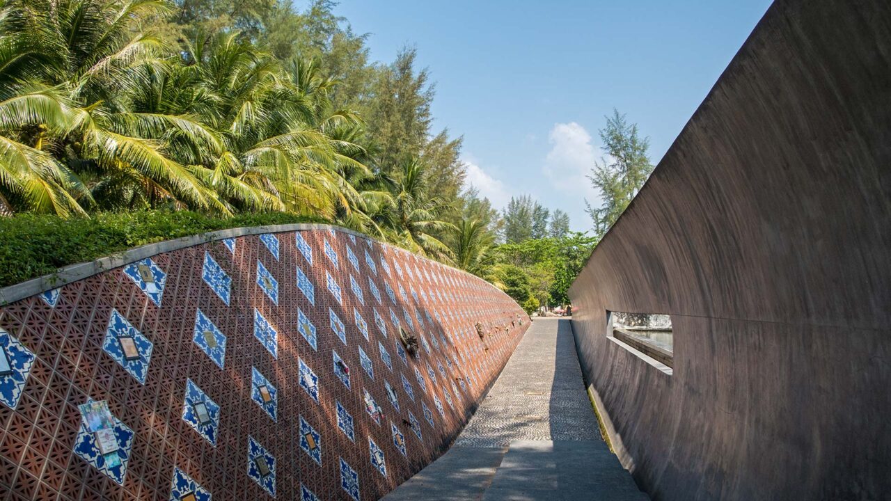 Tsunami Memorial in Ban Nam Khem, nördlich von Khao Lak