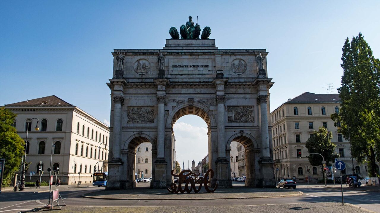 Das Münchener Siegestor