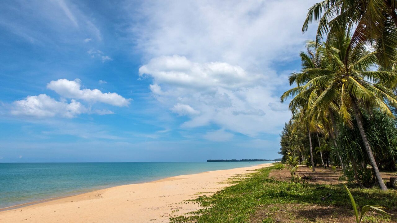 Khuk Khak Beach 1 vom langen Khuk Khak Beach in Khao Lak