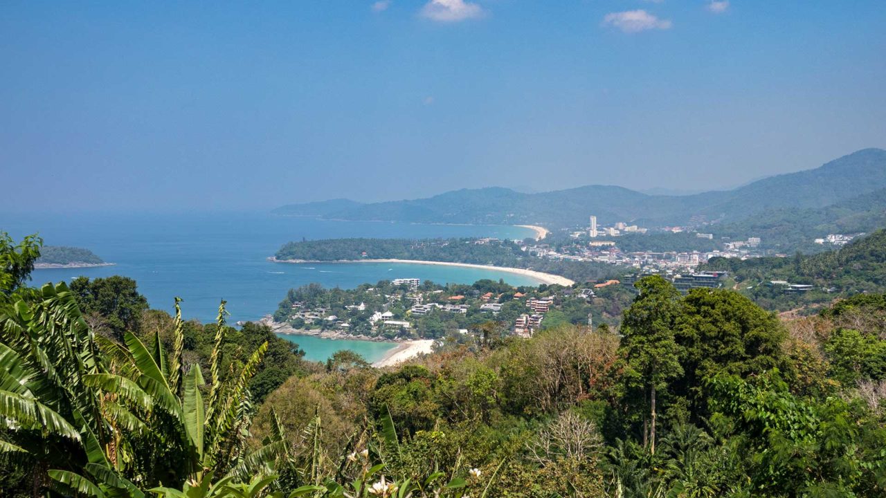 Aussicht vom Karon Viewpoint in Phuket