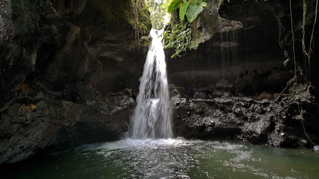 The Indiana Jones waterfall in Tetebatu, Lombok