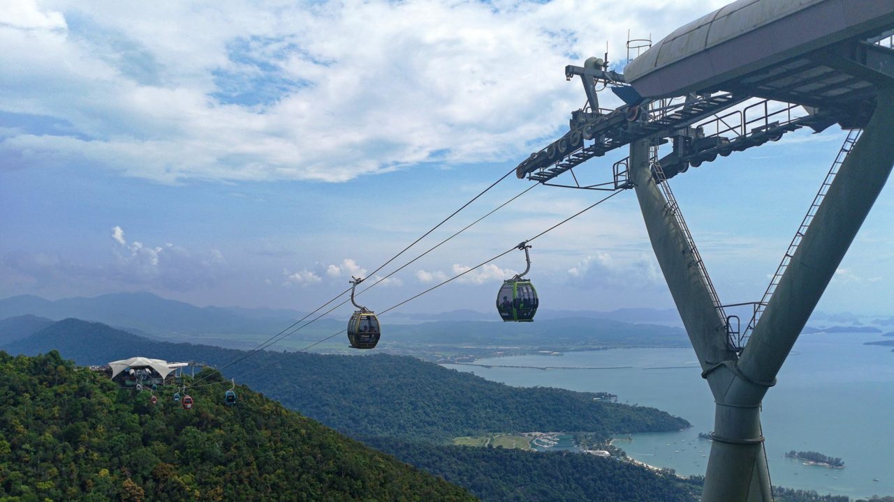 The Langkawi Cable Car at Oriental Village