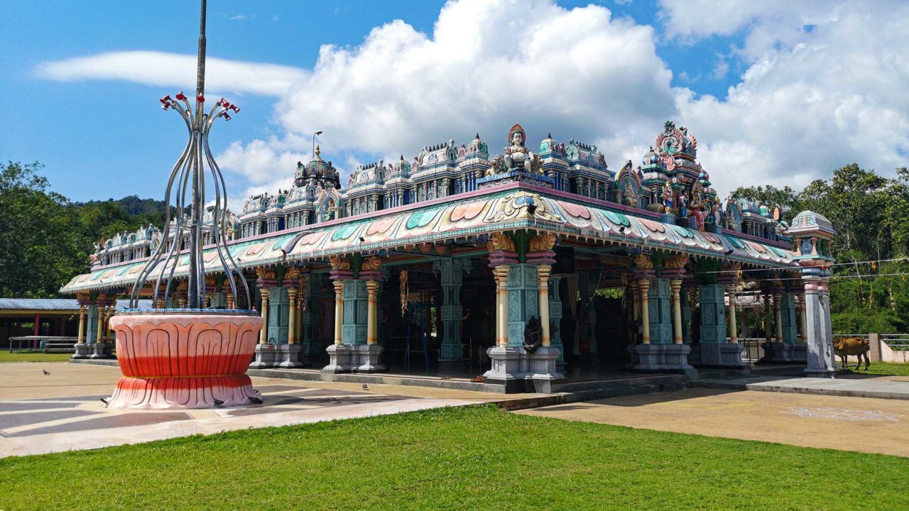 The Sri Maha Mariamman Devasthanam, one of the Hindu temples in Langkawi