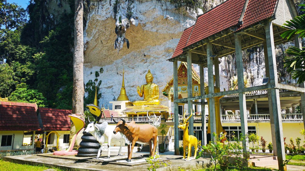 Der Wat Tham Kisap, einer der buddhistischen Tempel Langkawis
