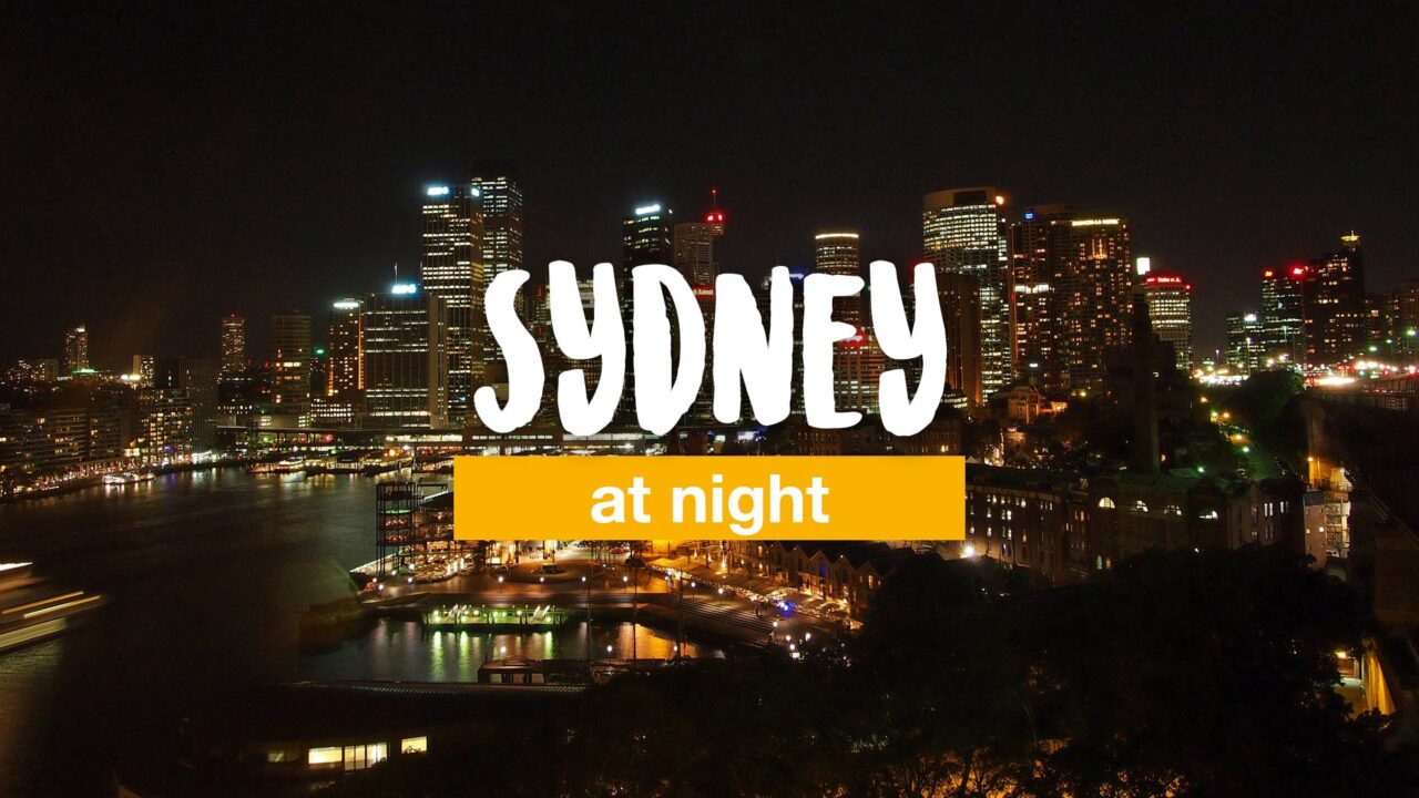Amazing Sydney at night