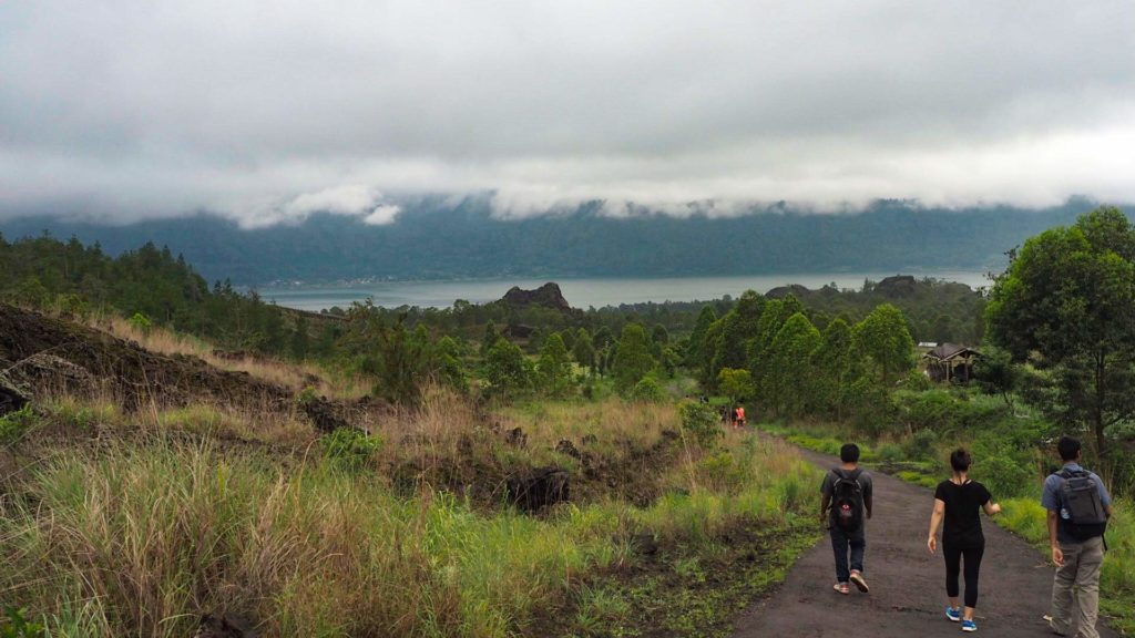 Wanderung am Mount Batur auf Bali