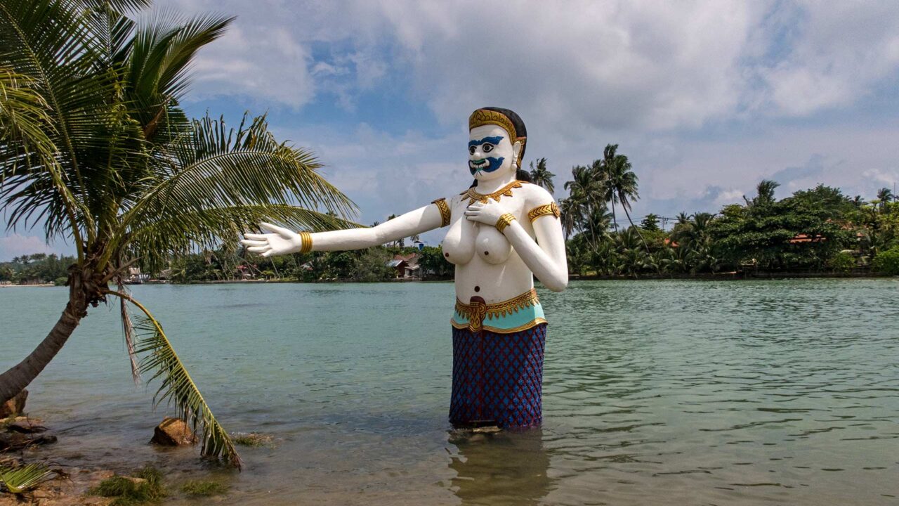 Statue der Riesin aus der Aphai Mani Saga, Koh Samui