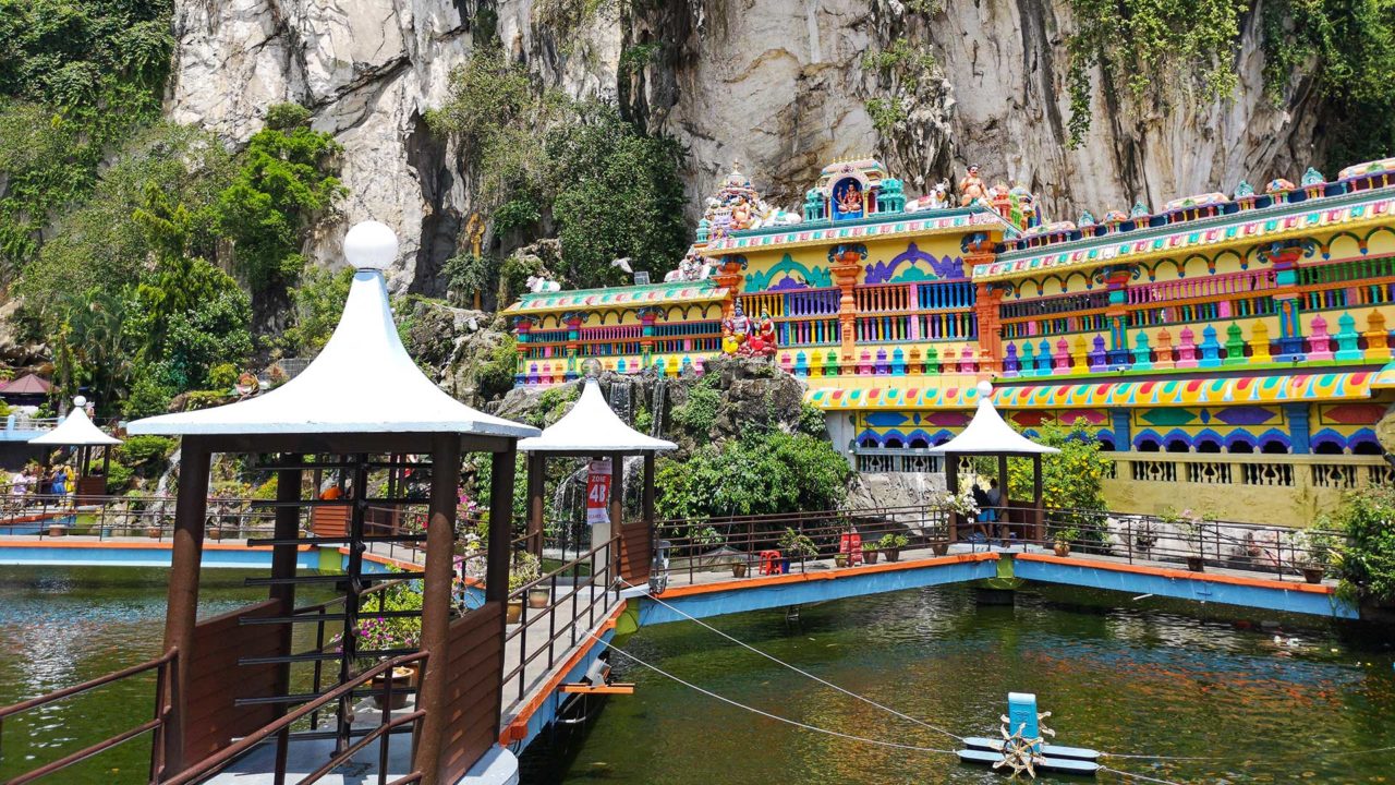 Die Caves Villa neben den Batu-Höhlen von Kuala Lumpur