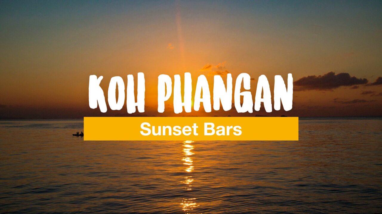 Atemberaubende Sonnenuntergänge in Koh Phangans Sunset Bars