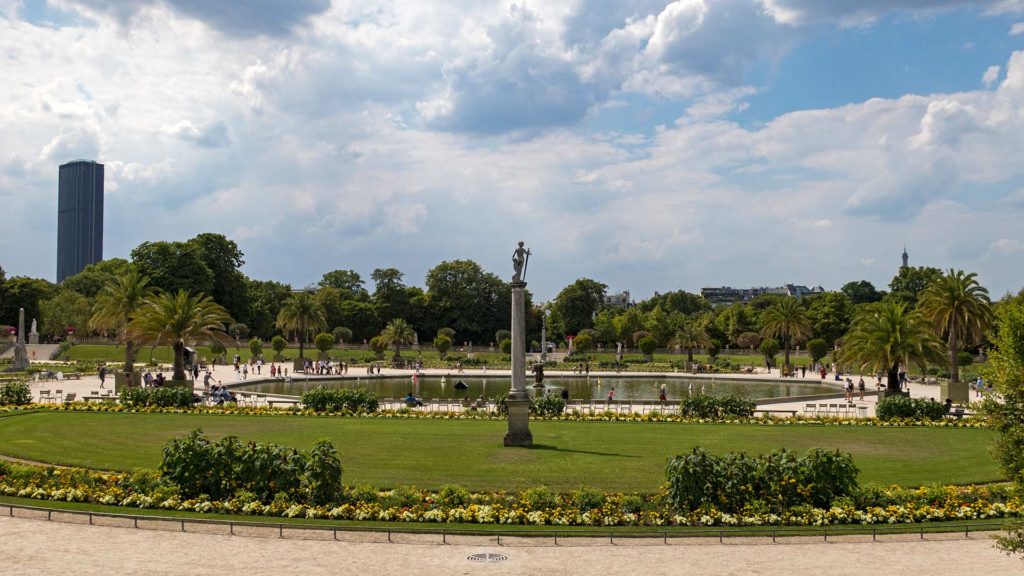 Der Jardin du Luxembourg in Paris